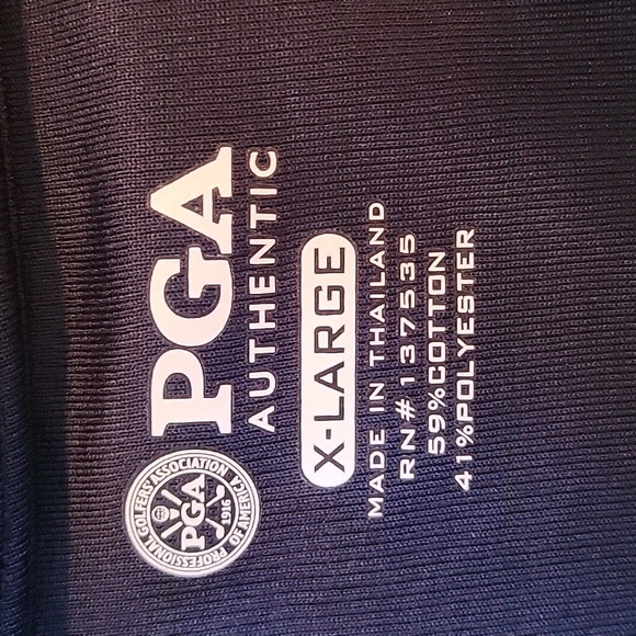 PGA 1/4 button up pullover - Picture 2 of 3